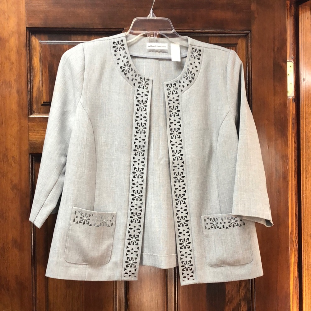 Alfred Dunner neutral jacket